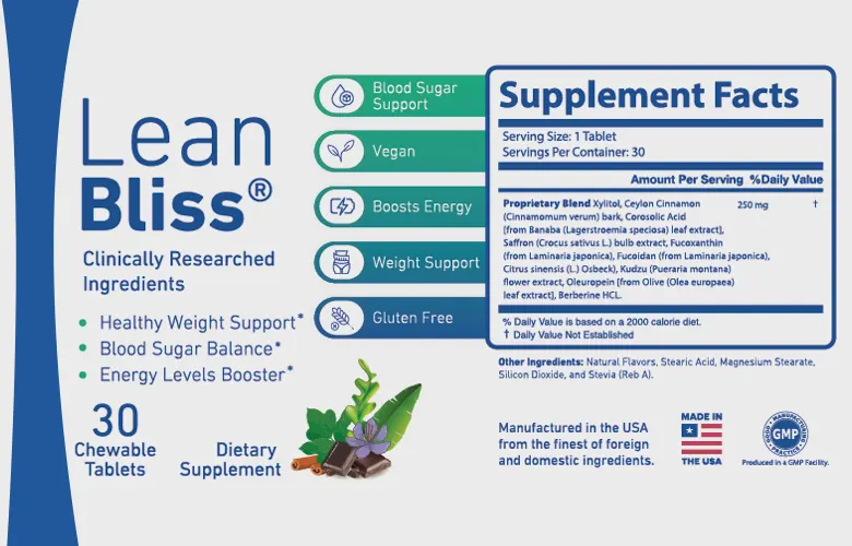 LeanBliss-supplement-facts